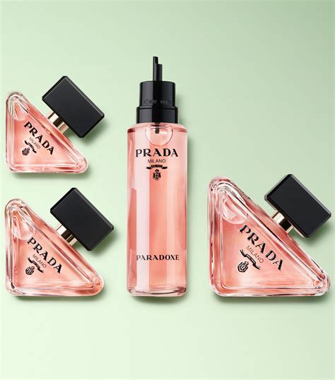 prada paradoxe refillable perfume.